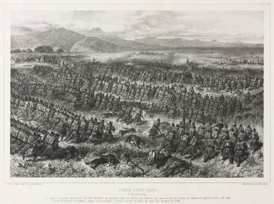 Oued-allegin taistelu, 31. joulukuuta 1839, 1840. tekijältä Auguste Raffet