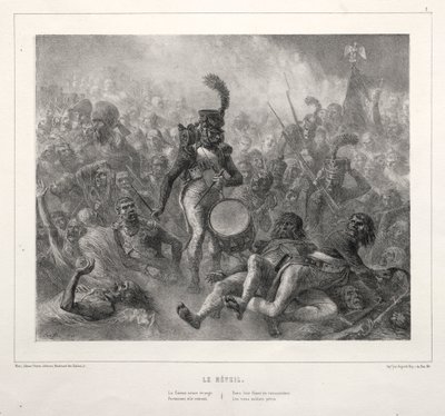 Vuoden 1832 albumi: Reveil, 1832. tekijältä Auguste Raffet