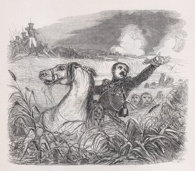 Poniatowski teoksesta The Complete Works of Béranger, 1836. tekijältä Auguste Raffet