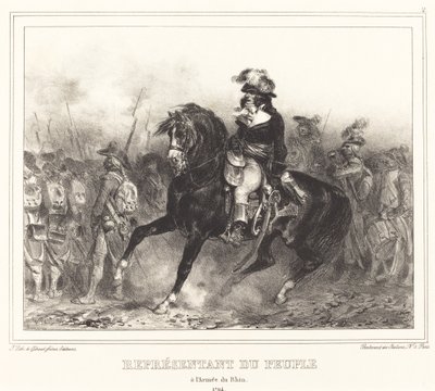 Representant du Peuple (kansan edustaja) tekijältä Auguste Raffet