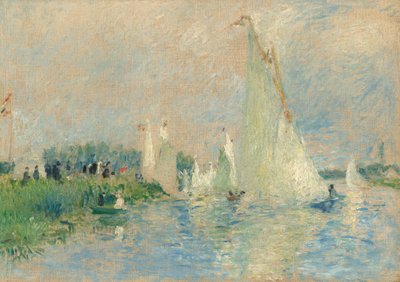 Regatta Argenteuilissa tekijältä Auguste Renoir