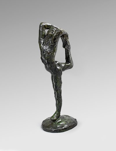 Tanssiliike A, Grande Danseuse A., n. 1911 tekijältä Auguste Rodin