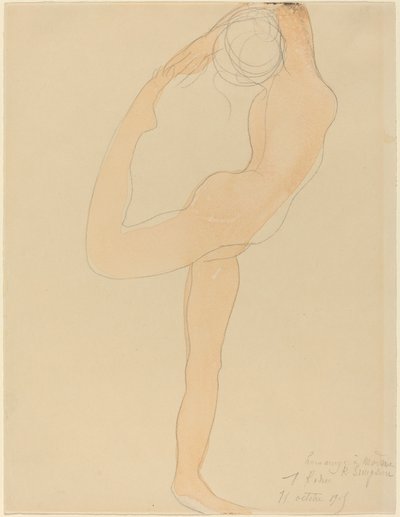 Tanssiva figuuri tekijältä Auguste Rodin
