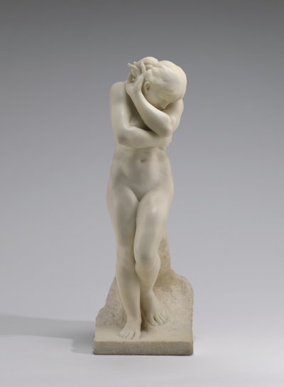 Eve, malli c. 1881, veistetty 18901891. tekijältä Auguste Rodin