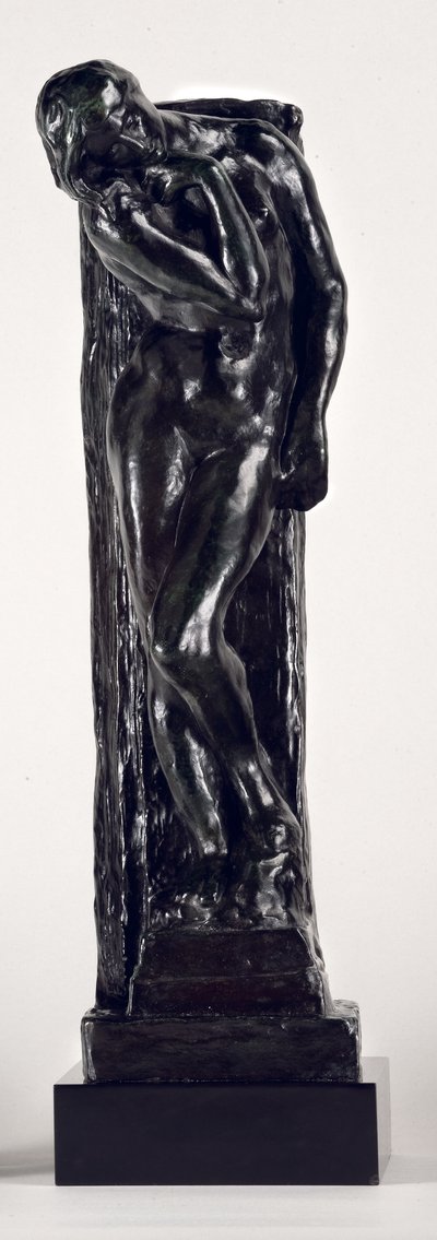 Eve pitkät hiukset, 187880 (pronssi) tekijältä Auguste Rodin