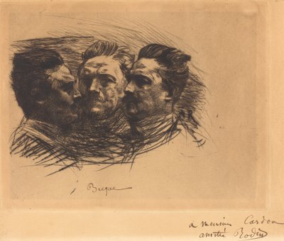 Henry Becque tekijältä Auguste Rodin