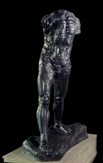 Auguste Rodinin (1840-1917) kävelevä mies -pronssiveistos 1905 Pariisi, Musee Rodin. tekijältä Auguste Rodin