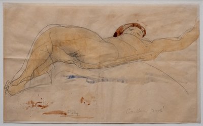 Makaava nainen alasti tekijältä Auguste Rodin