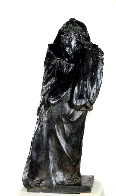 Balzacin kunniamonumentti Ennen viimeistä tutkimusta. Auguste Rodinin (1840-1917) veistos 1897 Pariisi, Musee Rodin tekijältä Auguste Rodin