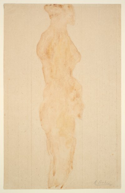 Alaston Seisominen, Sivukuva tekijältä Auguste Rodin
