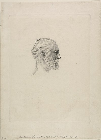 Antonin Proustin muotokuva tekijältä Auguste Rodin
