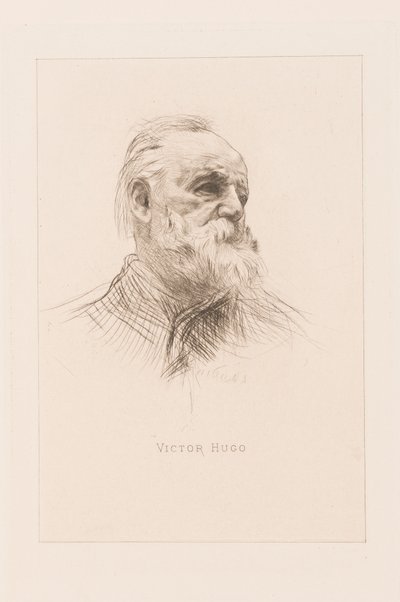 Victor Hugon muotokuva tekijältä Auguste Rodin