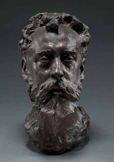 William E. Henleyn muotokuva, 1882 tekijältä Auguste Rodin