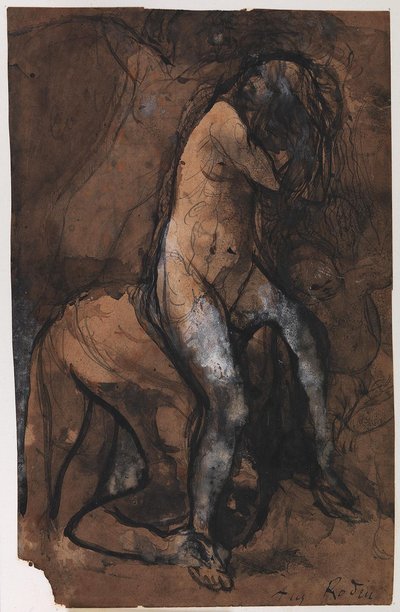 Kohtalo, nimeltään La Fortune tekijältä Auguste Rodin