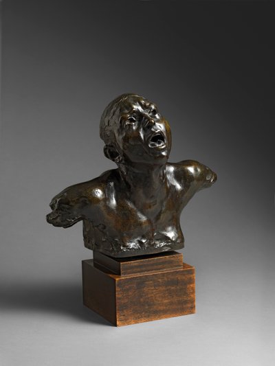 The Scream, Le Cri, ennen vuotta 1886 tekijältä Auguste Rodin