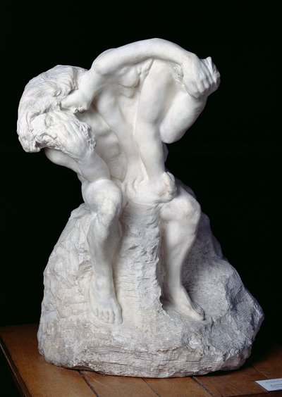 Kuvanveistäjä ja hänen muusansa, 1895 tekijältä Auguste Rodin