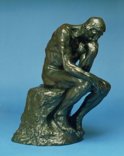 The Thinker, 1880 (pronssi) (katso myös 158431) tekijältä Auguste Rodin