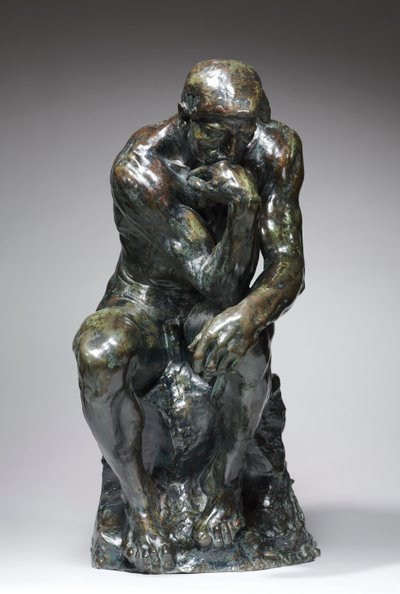Ajattelija, c. 1880. tekijältä Auguste Rodin