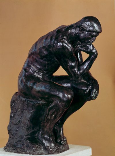 Auguste Rodinin (1840-1917) ajattelija pronssiveistos. tekijältä Auguste Rodin