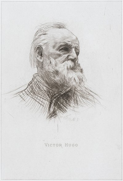 Victor Hugo, 1884 tekijältä Auguste Rodin