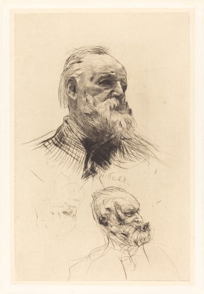 Victor Hugo, Three Quarters tekijältä Auguste Rodin