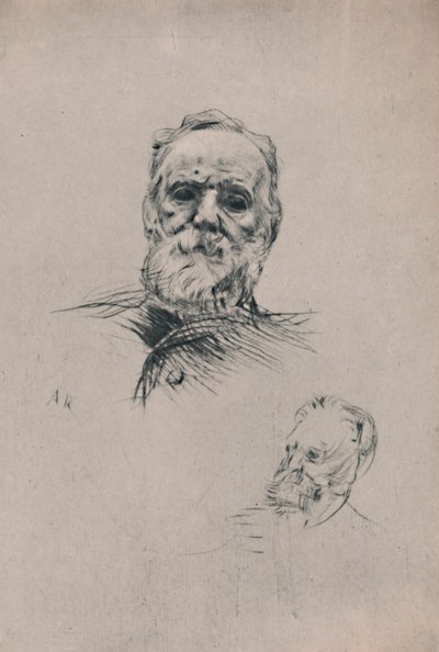 Victor Hugo, 1884, 1946. tekijältä Auguste Rodin