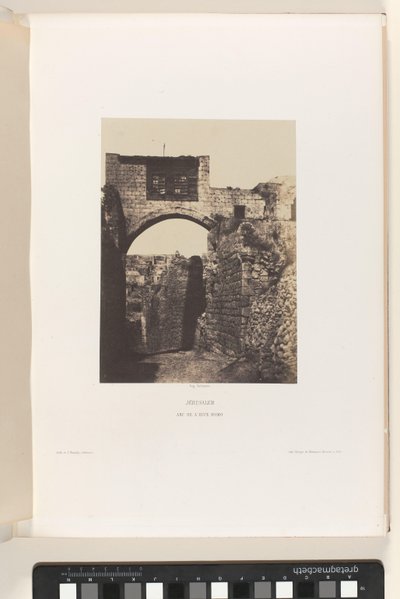 Boog van Ecce Man, Jeruzalem Jerusalem Arc de l