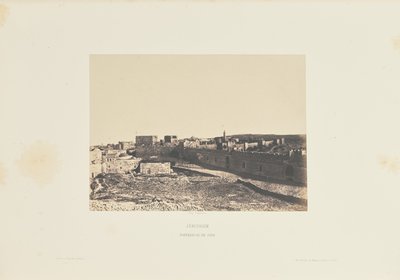 Jerusalem. Siionin linnoitus tekijältä Auguste Salzmann
