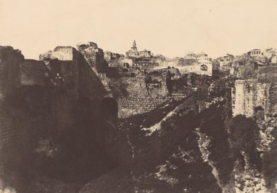 Jerusalem. Enceinte du Temple. Piscine probatique 1 tekijältä Auguste Salzmann