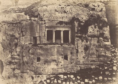 Jerusalem. Vallée de Josaphat. Tombeau de Saint Jacques tekijältä Auguste Salzmann