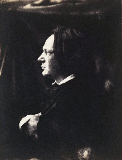 Auguste Vacquerien (1819-1855) muotokuva Victor Hugosta - 1852 tekijältä Auguste Vacquerie