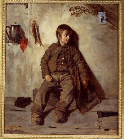 Auguste de Chatillonin Savoyard-piippumaalaus (1813-1881) tekijältä Auguste de Chatillon