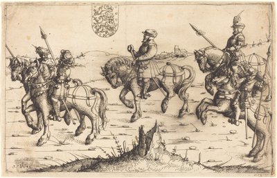 Herbersteinin matka Tanskaan, 1546. tekijältä Augustin Hirschvogel