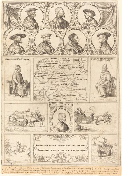 Sigismund von Herberstein finlandès tekijältä Augustin Hirschvogel