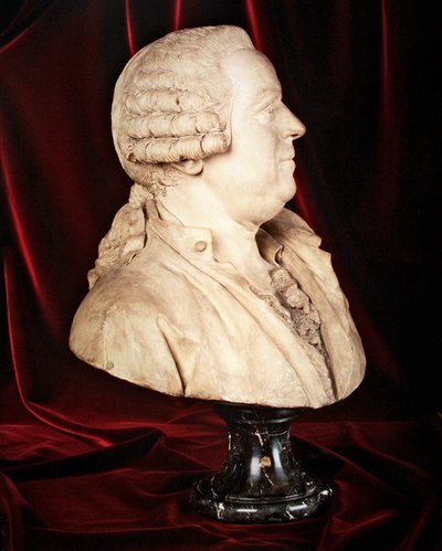 Muotokuvan luullaan olevan Louis-Pierre-Sebastien, Marshall de Sainscy tekijältä Augustin Pajou