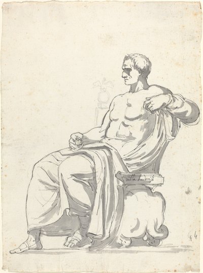 Ludovisi Menander tekijältä Augustin Pajou