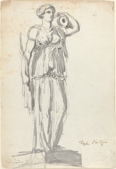 Ludovisi Water Carrier tekijältä Augustin Pajou