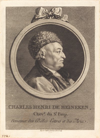 Charles Henri de Heineken tekijältä Augustin de Saint Aubin