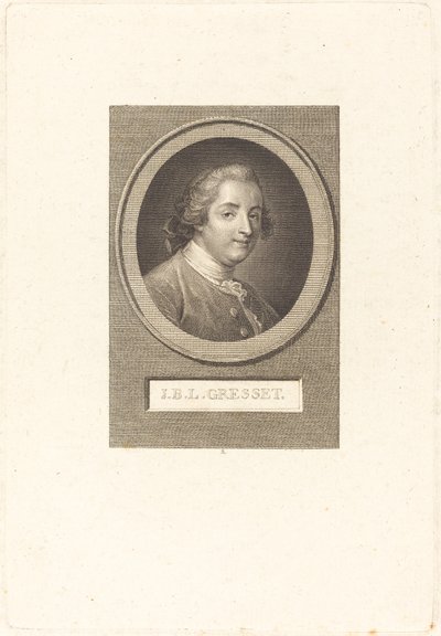 Jean-Baptiste-Louis Gresset tekijältä Augustin de Saint Aubin