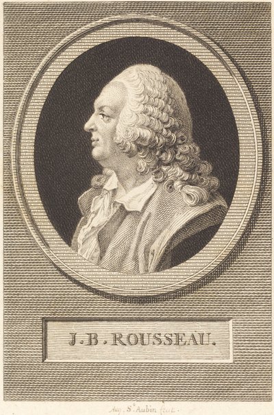 Jean Baptiste Rousseau tekijältä Augustin de Saint Aubin