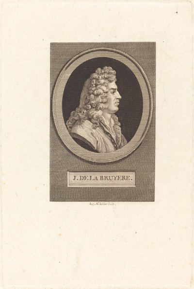 Jean de La Bruyere tekijältä Augustin de Saint Aubin