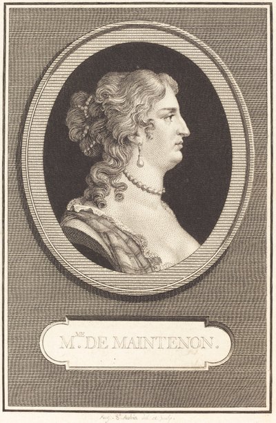 Madame de Maintenon tekijältä Augustin de Saint Aubin