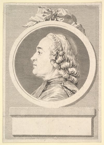 Charles Gauzarguesin muotokuva, 1767. tekijältä Augustin de Saint Aubin