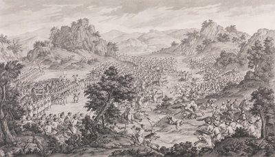 Qurmanin suuri voitto, 1770. tekijältä Augustin de Saint Aubin