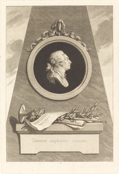 Buffonin kreivi tekijältä Augustin de Saint Aubin after Piat Joseph Sauvage