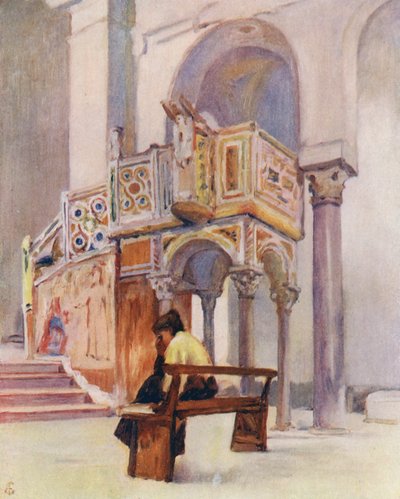 San Giovanni Del Toron saarnastuoli, Ravello (värilitro) tekijältä Augustine Fitzgerald