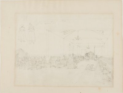 Ruokasali, turvapaikka tekijältä Augustus Charles Pugin