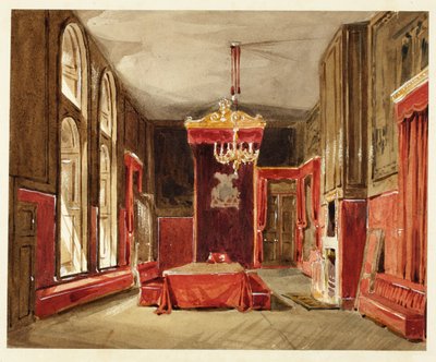 Estudi per a Drawing Room, St. James, de Microcosm of Londonfinnish tekijältä Augustus Charles Pugin
