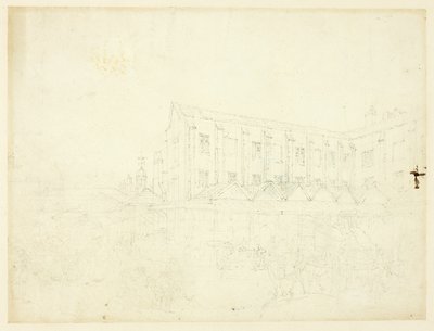 Tutkimus Leaden Hall Marketista, Lontoon mikrokosmoksesta. tekijältä Augustus Charles Pugin
