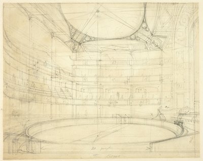 Opinto Royal Circusille, Microcosm of London tekijältä Augustus Charles Pugin